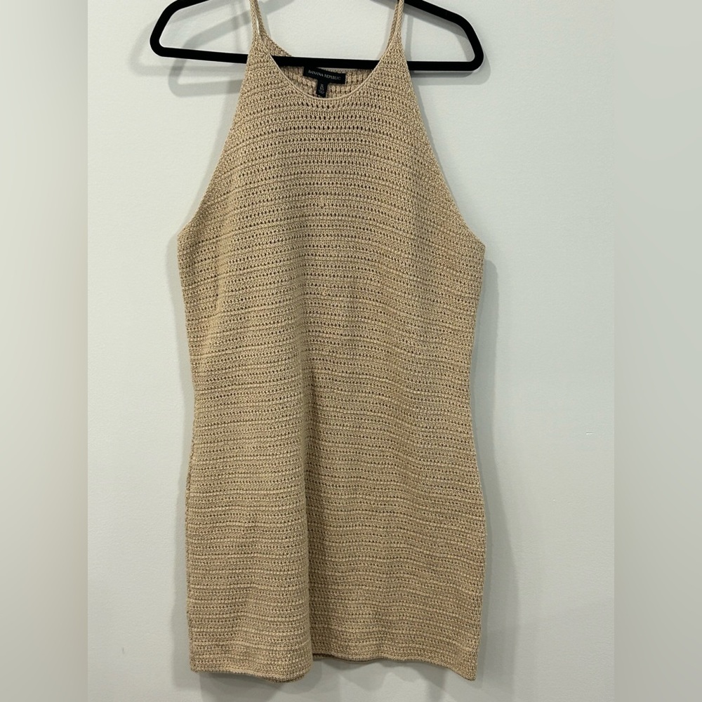 Banana republic crocheted dress